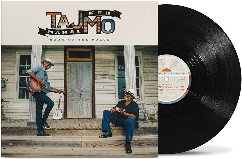 the album cover for Taj Mahal & Keb' Mo' - Room On The Porch