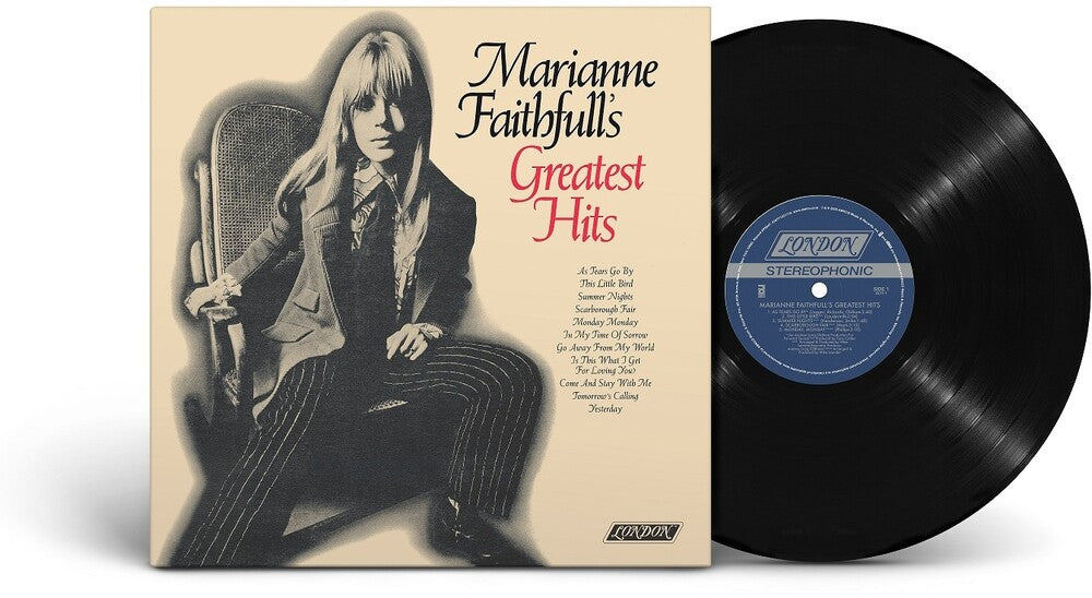 the album cover for Marianne Faithfull - Marianne Faithfull's Greatest Hits