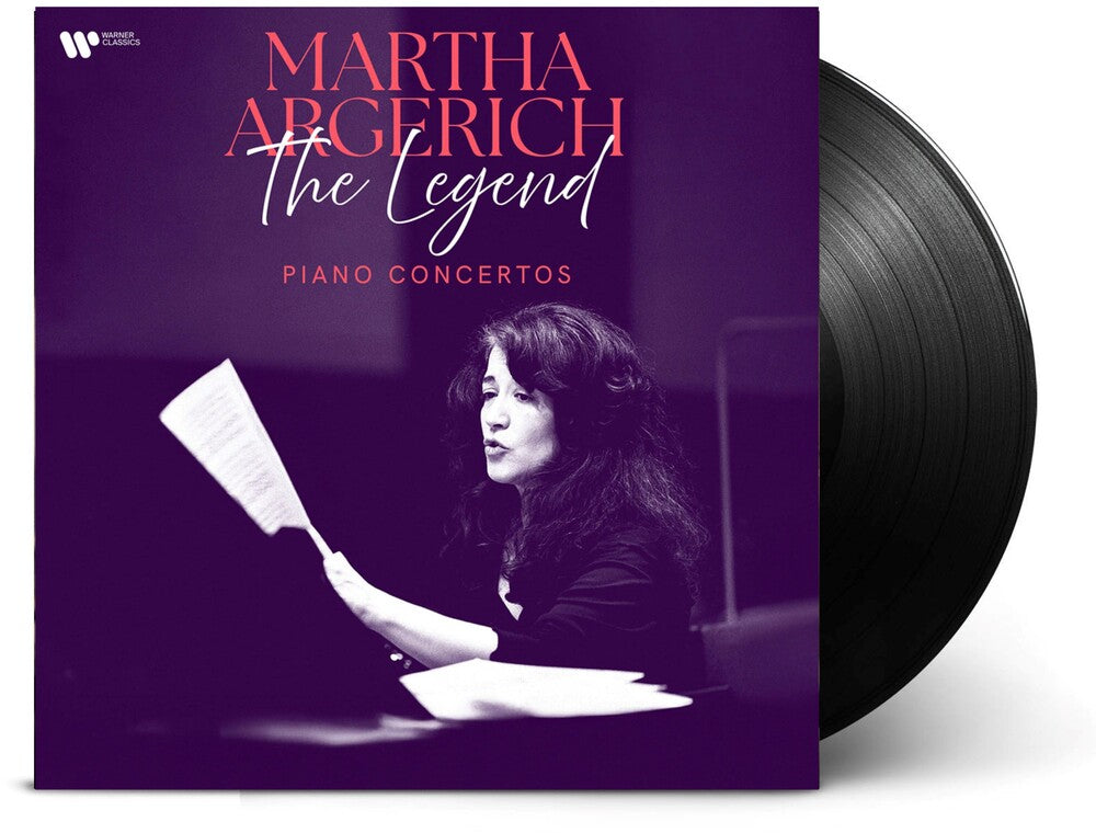 the album cover for Martha Argerich - Piano Concertos