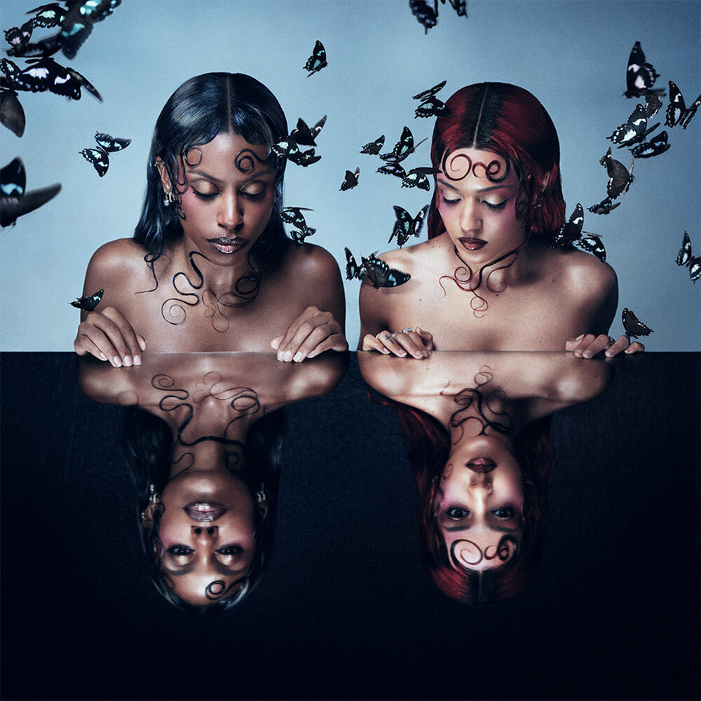 the album cover for Nova Twins - Parasites & Butterflies