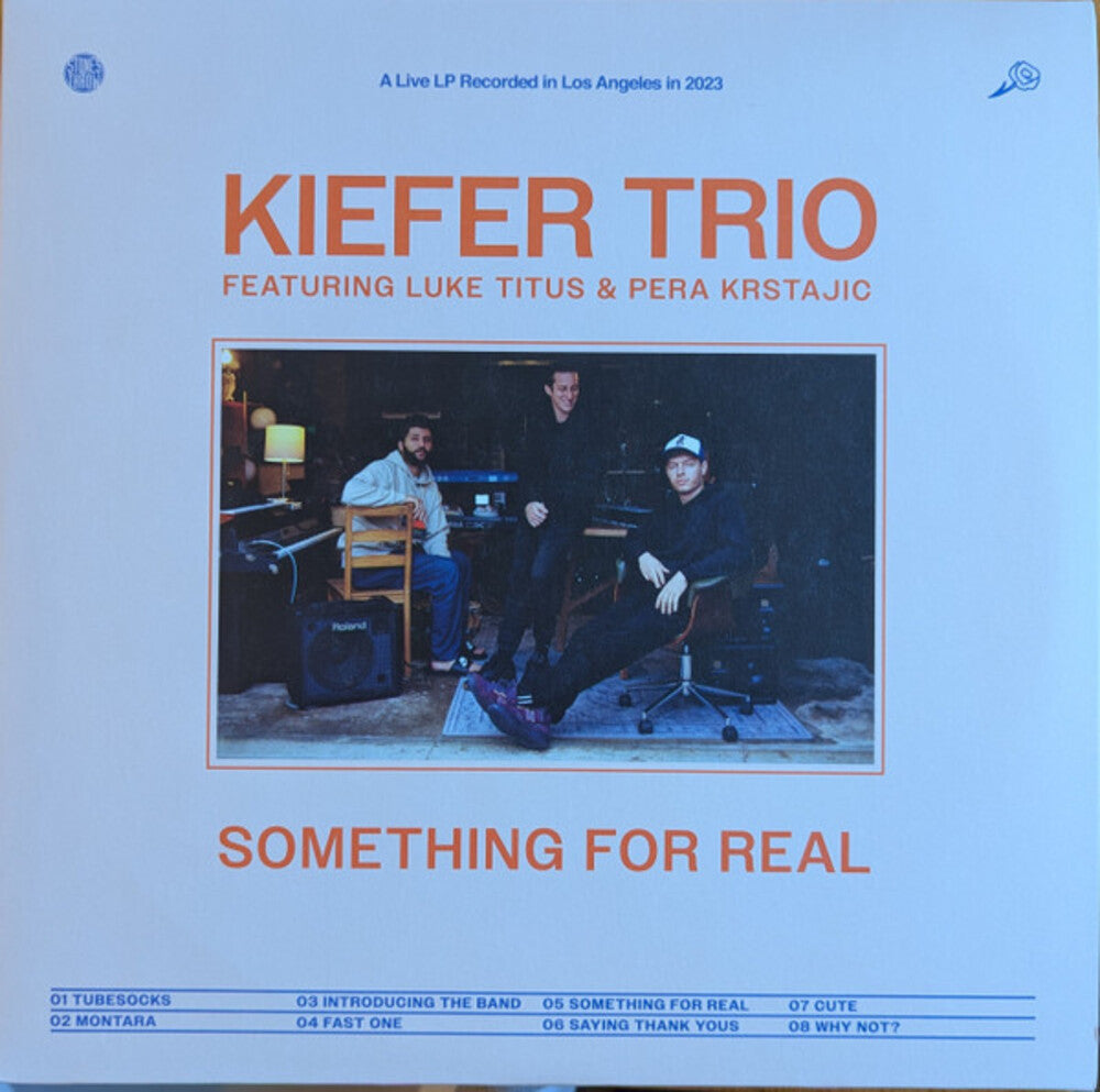 the album cover for Kiefer - Something For Real