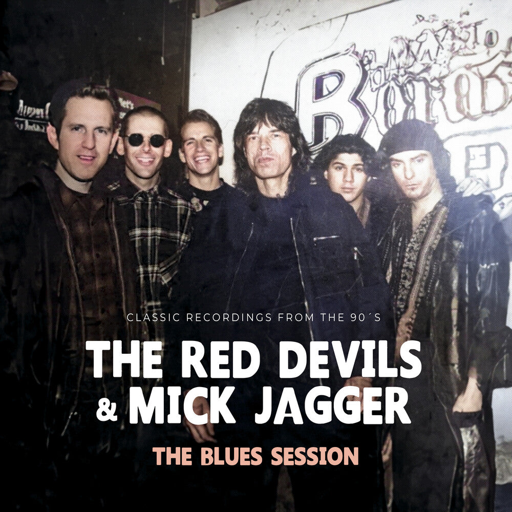 the album cover for Red Devils / Jagger, Mick - BLUES SESSION