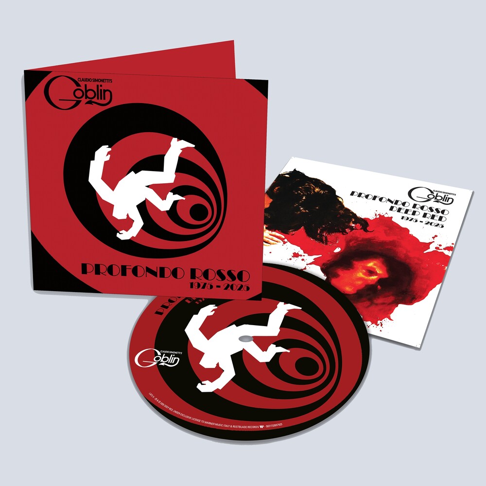 the album cover for Goblin, Claudio Simonetti - Deep Red / Profondo Rosso 1975-2025 (Original Soundtrack)