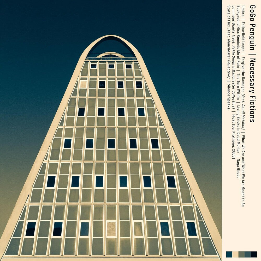 the album cover for Go Go Penguin - Necessary Fictions
