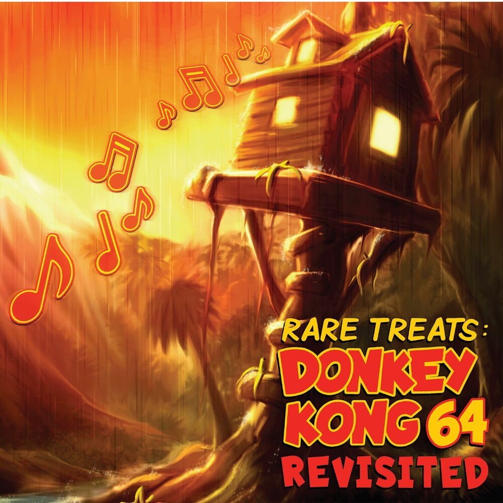 the album cover for Grant Kirkhope (Ogv) (Rmx) - Rare Treats: Donkey Kong 64 Revisited - O.S.T.
