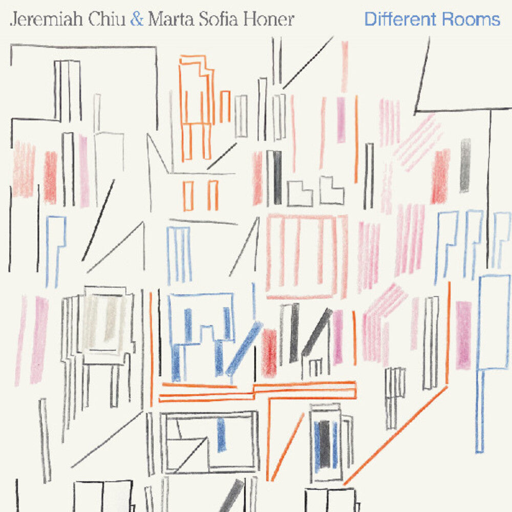the album cover for Jeremiah Chiu & Honer,Marta Sofia - Different Rooms