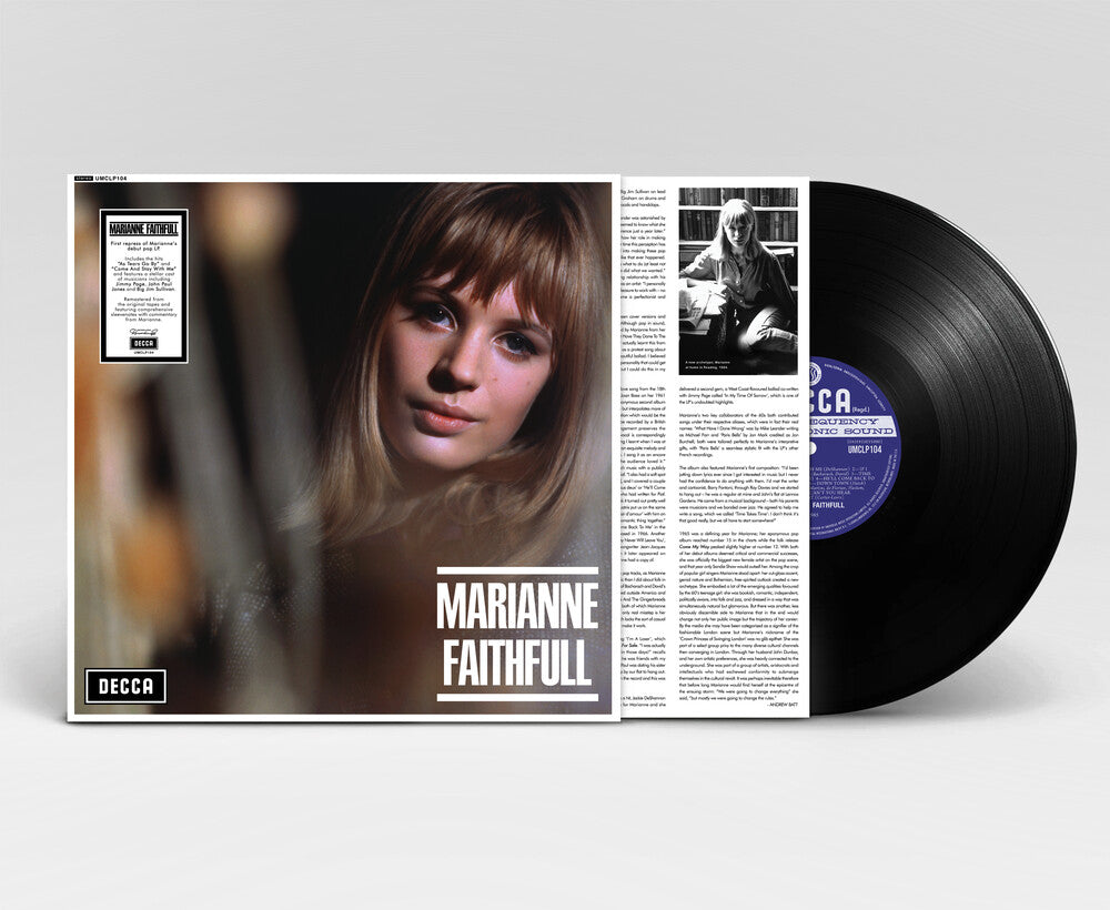 the album cover for Marianne Faithfull - Marianne Faithfull
