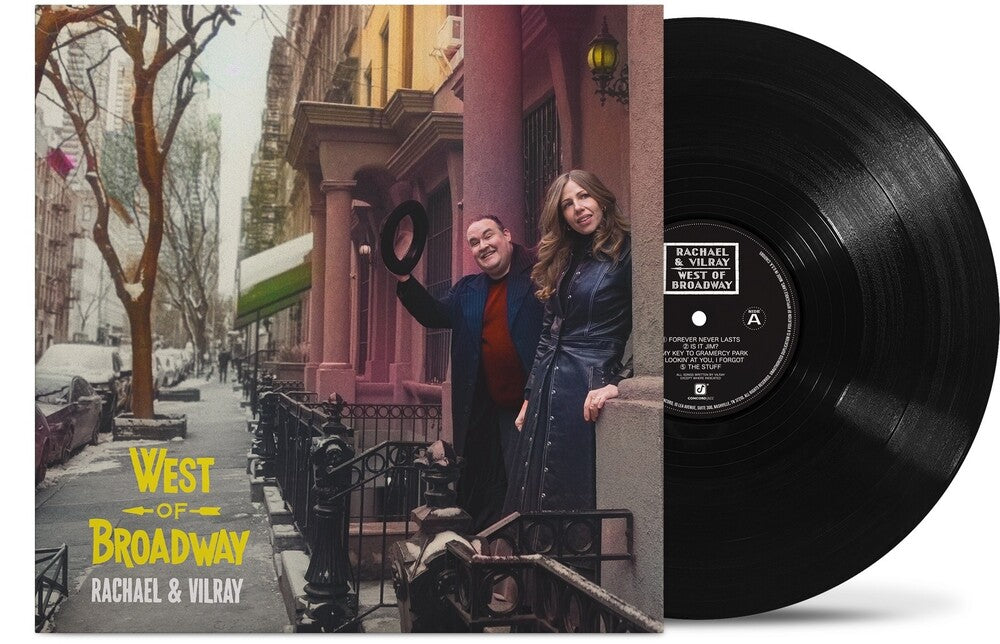 the album cover for Rachael & Vilray - West Of Broadway