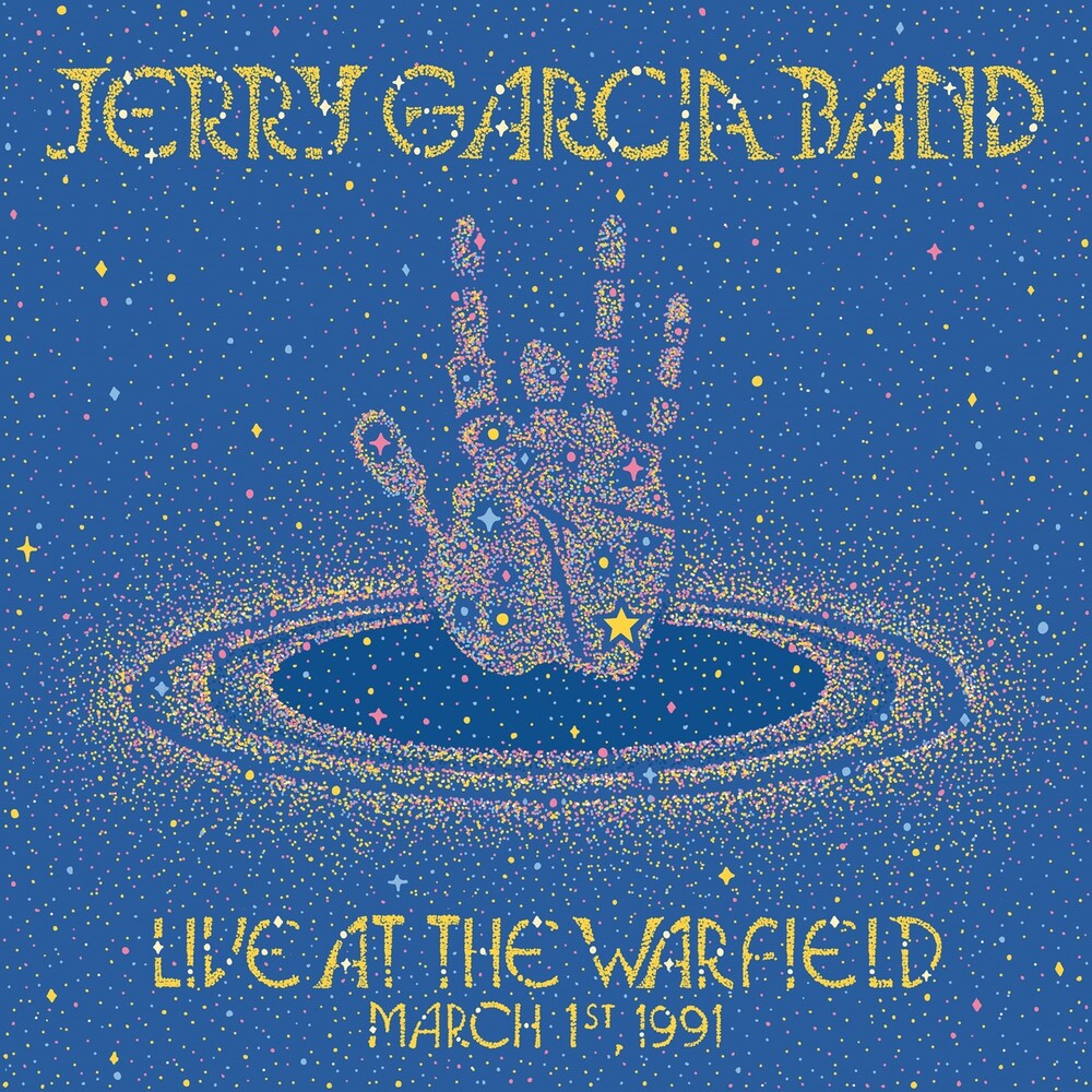 the album cover for Jerry Garcia - Live At The Warfield: March 1st, 1991