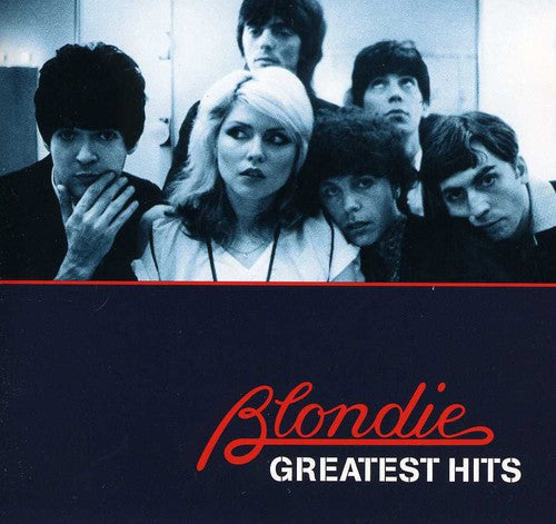 the album cover for Blondie - Greatest Hits