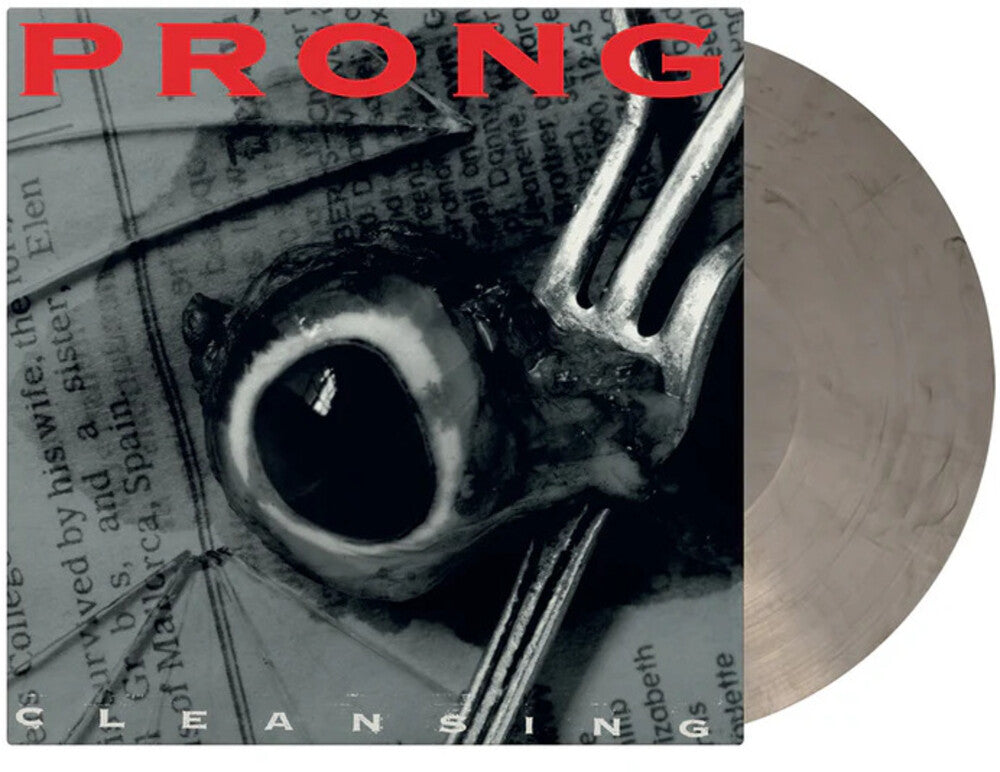 the album cover for Prong - Cleansing - Limited 180-Gram Smoke Colored Vinyl