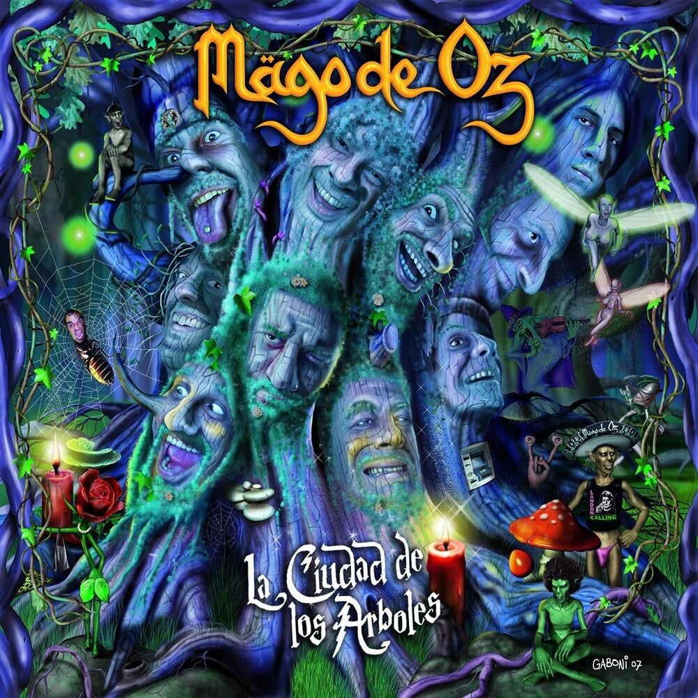 the album cover for Mago De Oz - La Ciudad De Los Arboles (Spa)