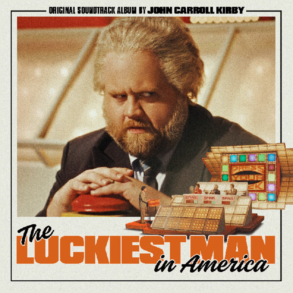the album cover for John Kirby Carroll - Luckiest Man In America