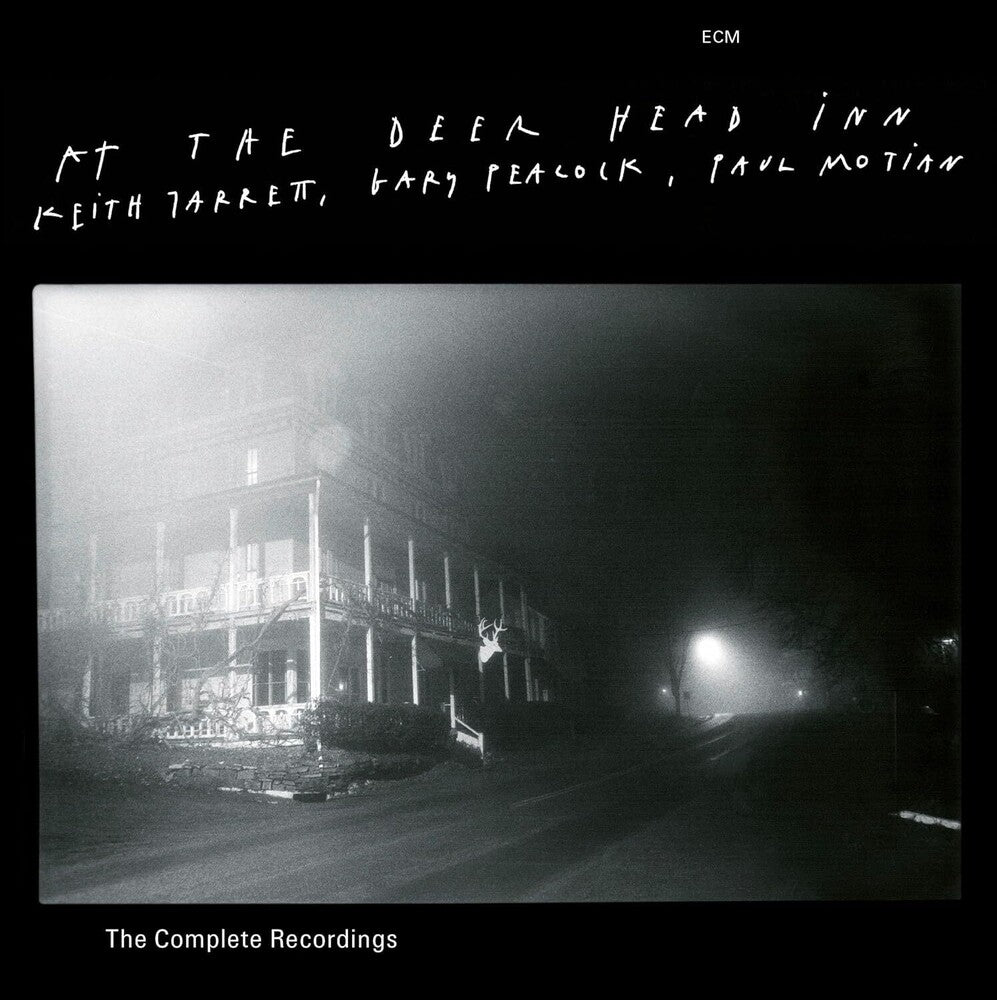 the album cover for Jarrett, Keith / Peacock, Gary / Motian, Paul - At The Deer Head Inn: The Complete Recordings
