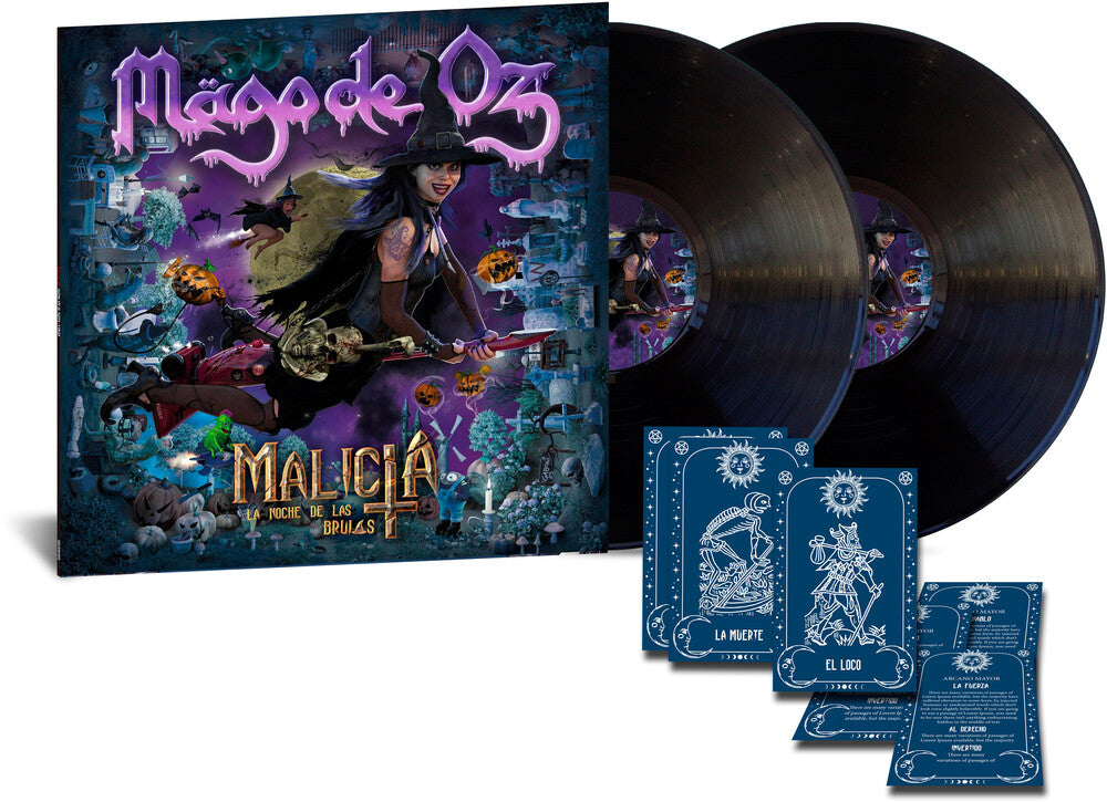 the album cover for Mago De Oz - Malicia - incl. 6 Tarot Cards