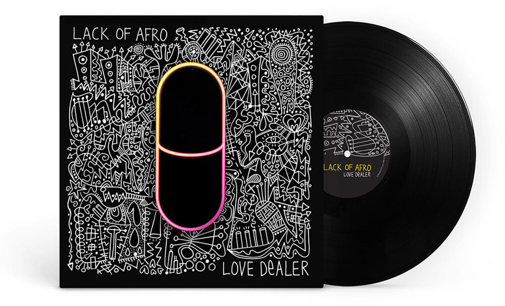 the album cover for Lack Of Afro - Love Dealer