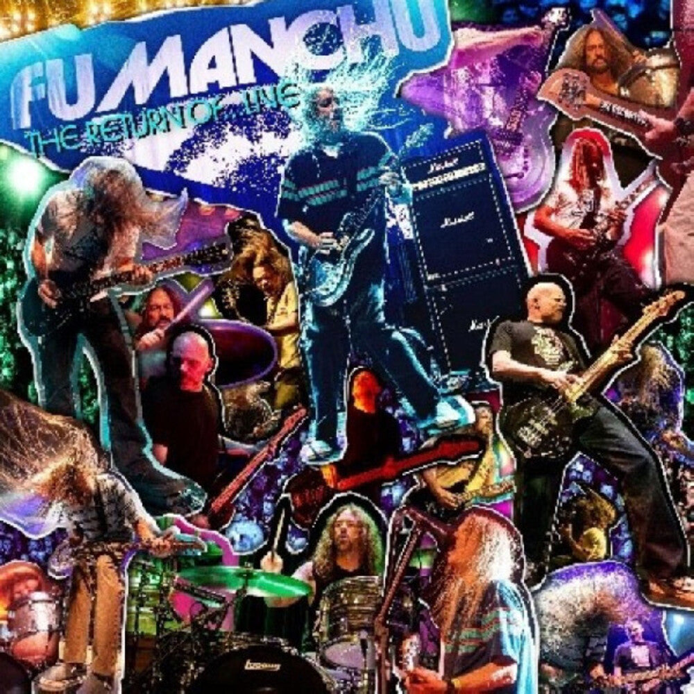 the album cover for Fu Manchu - The Return Of....Live