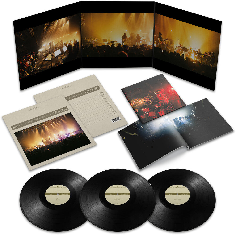 the album cover for Mono - Forever Home: Live In Japan With Orchestra Pitreza