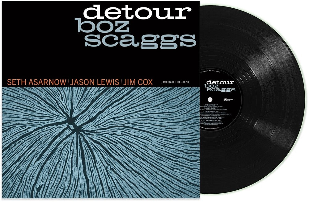 the album cover for Boz Scaggs - Detour