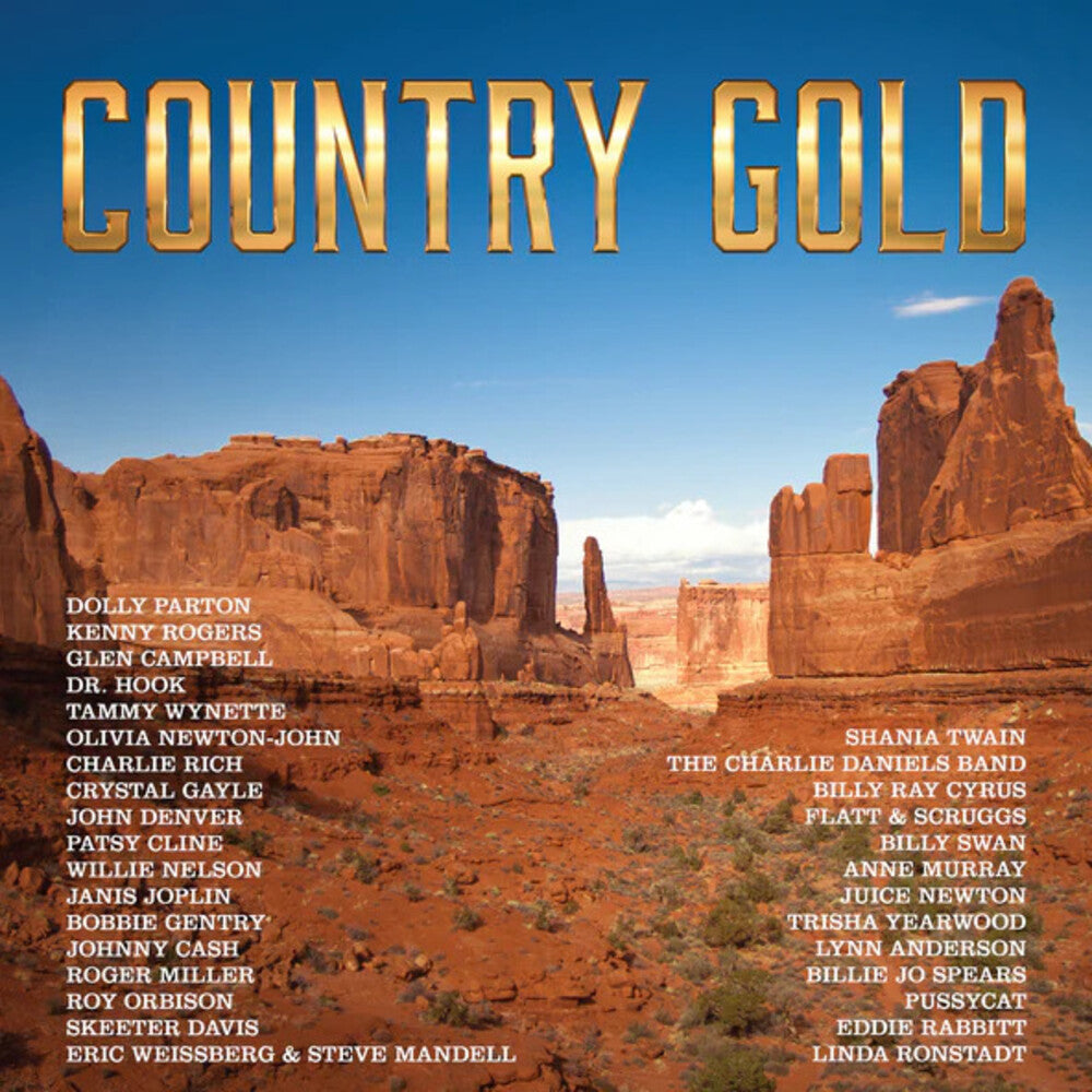 the album cover for Country Gold / Various (Uk) - Country Gold / Various (Uk)