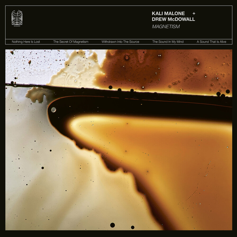 the album cover for Kali Malone / Mcdowall,Drew - Magnetism