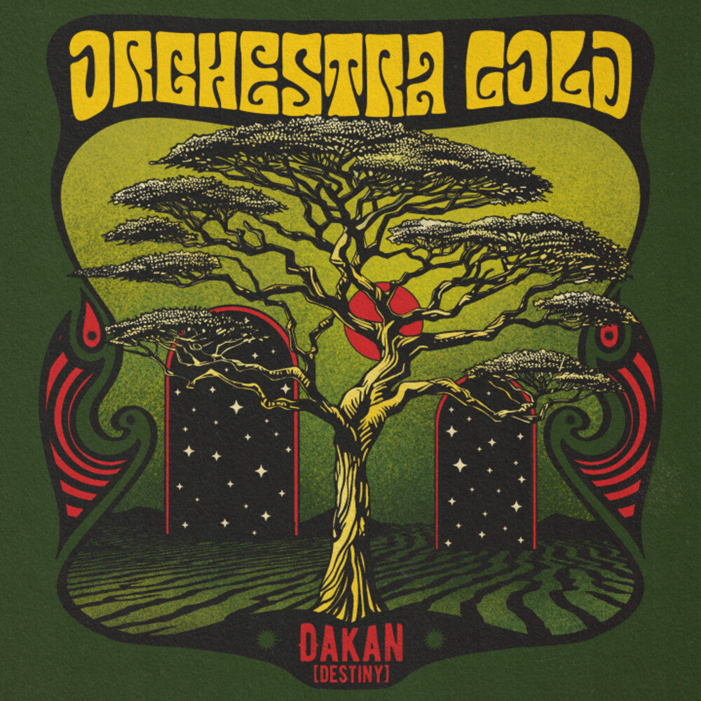 the album cover for Orchestra Gold - Dakan