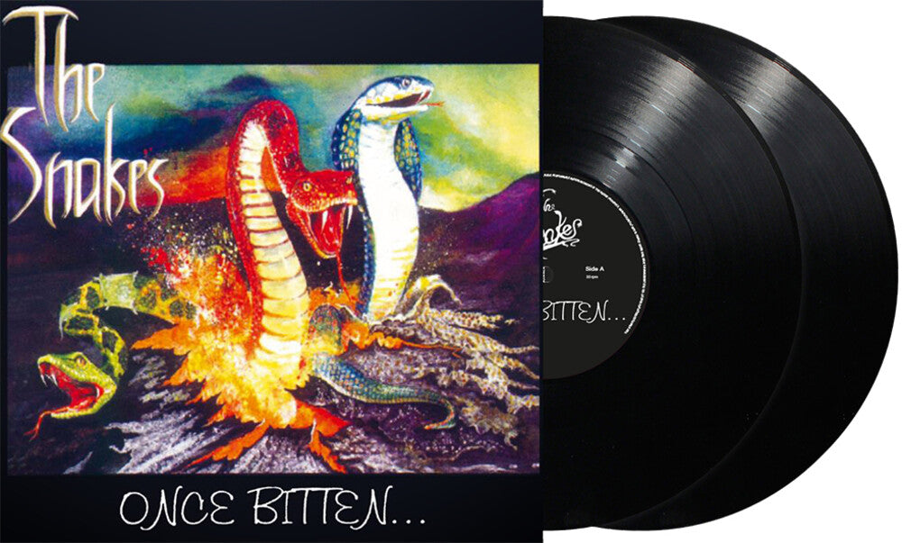 the album cover for Snakes - Once Bitten (Blk) (Fra)