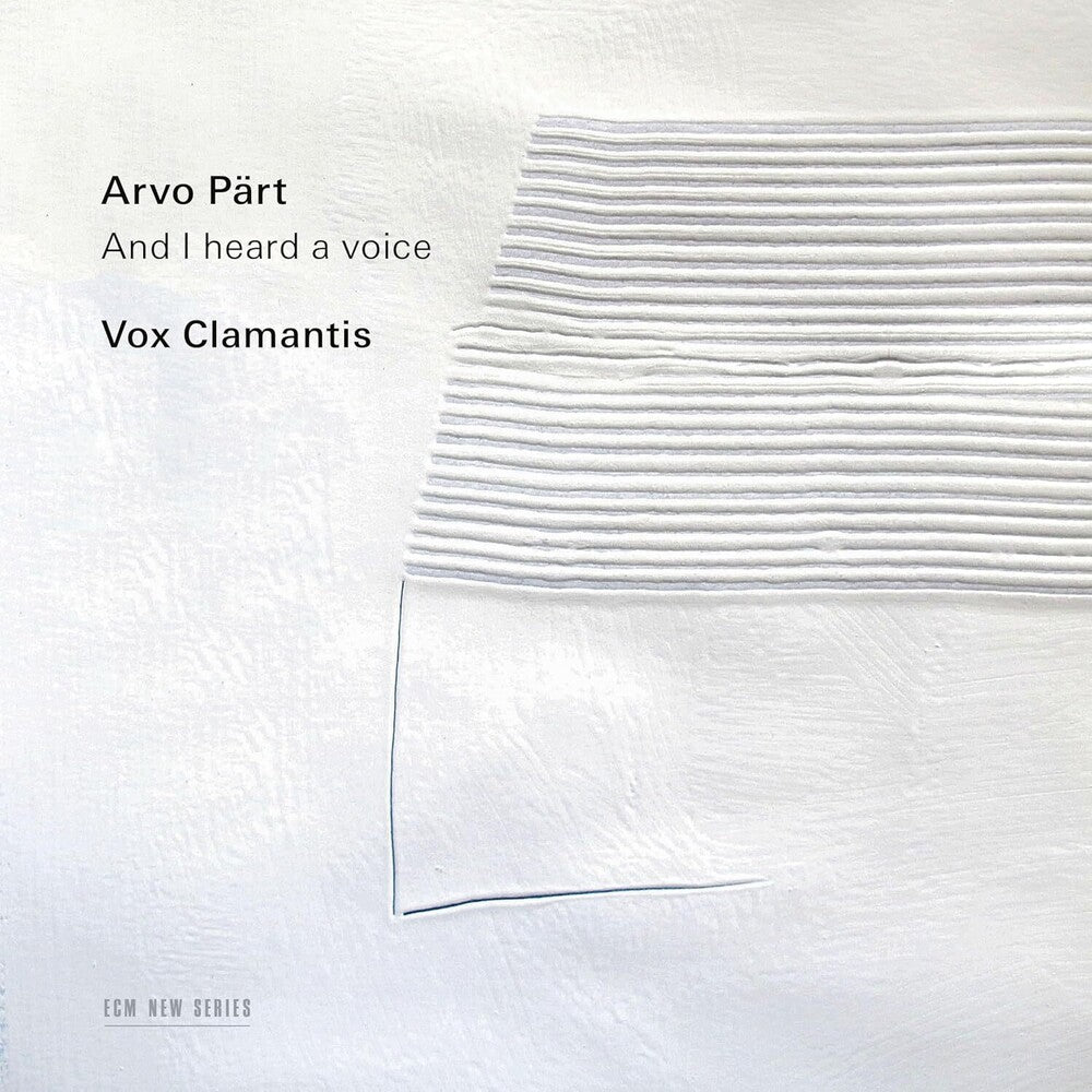 the album cover for Vox Clamantis - Part: And I Heard A Voice