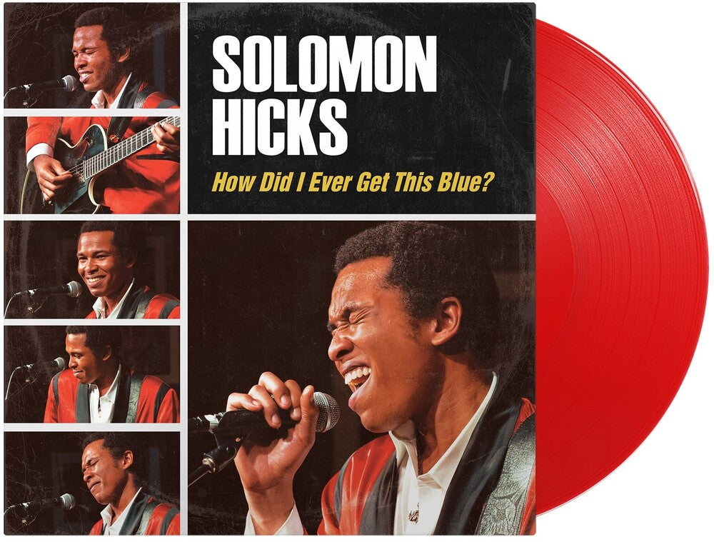 the album cover for Hicks, Solomon - How Did I Ever Get This Blue