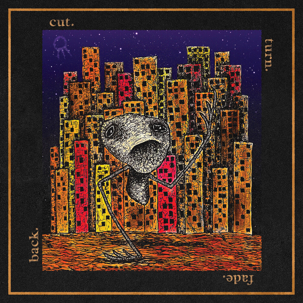 the album cover for Hail The Sun - cut. turn. fade. back.