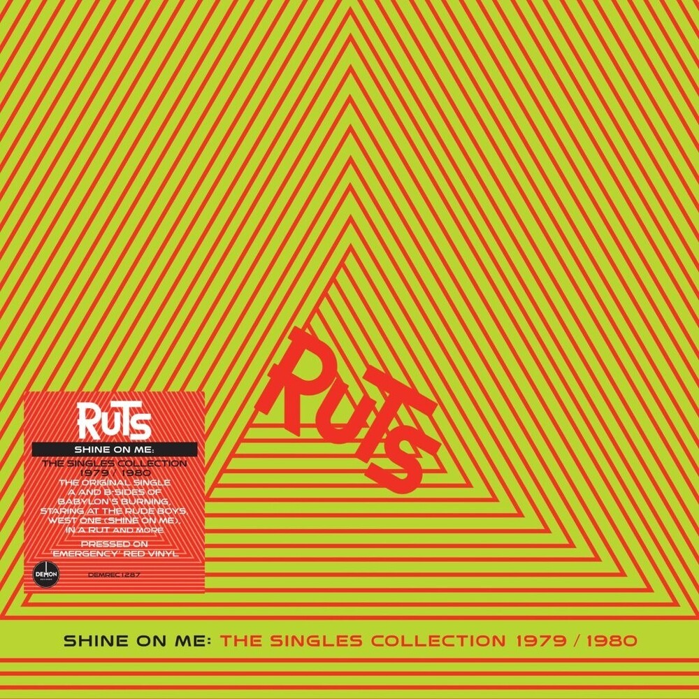 the album cover for Ruts - Shine On Me: The Singles Collection 1979-1980 (Uk)