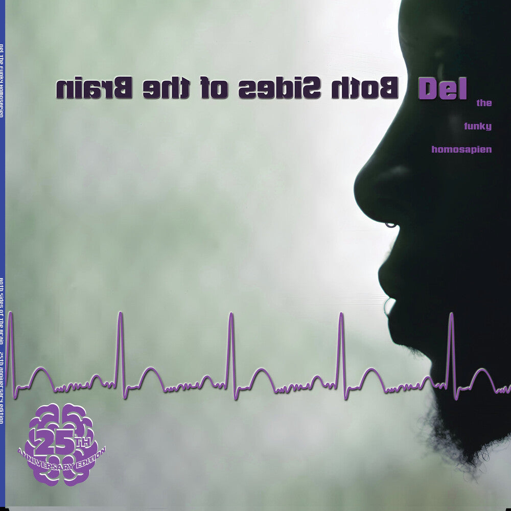 the album cover for Del The Funky Homosapien - Both Sides Of The Brain (25th Anniversary Edition)