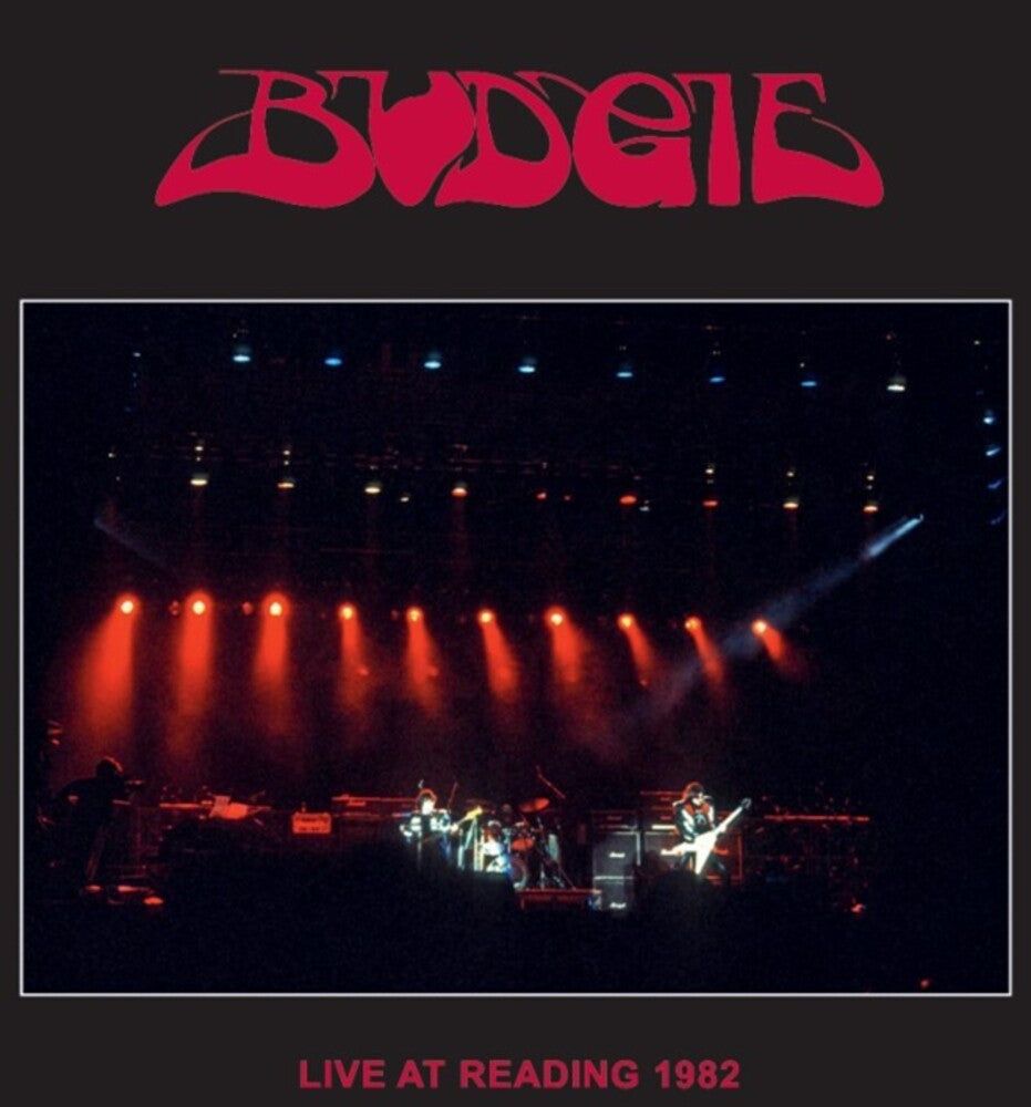 the album cover for Budgie - Live In Reading 1982 (Uk)