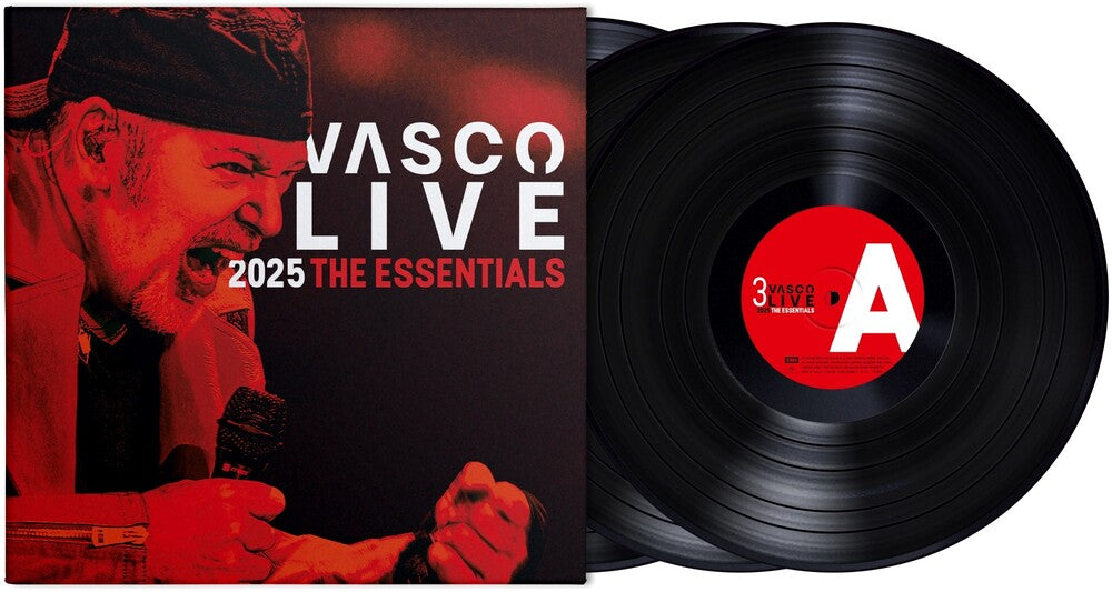 the album cover for Vasco Rossi - Vasco Live 2025 The Essential (Ita)