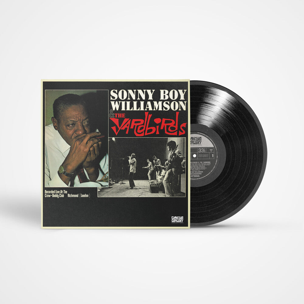 the album cover for Sonny Williamson Boy / Yardbirds - Recorded Live At The Craw-Daddy Club Richmond