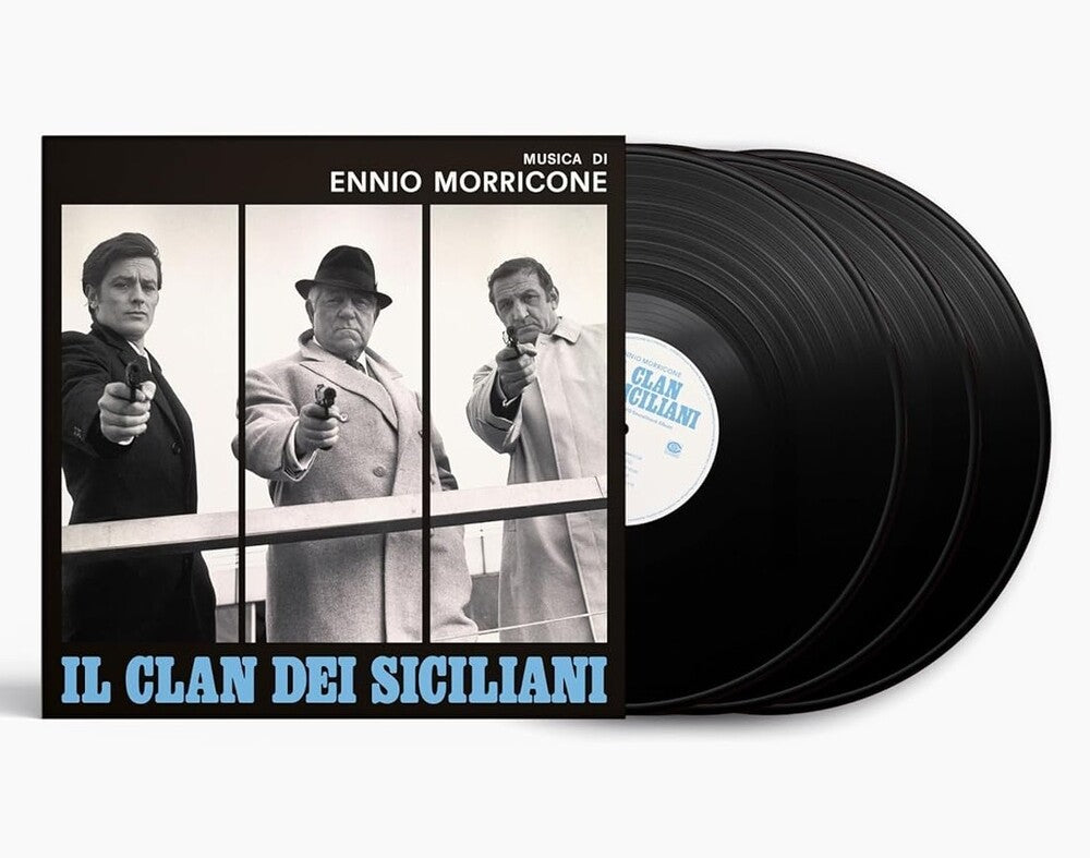 the album cover for Ennio Morricone (Ita) - Il Clan Dei Siciliani - O.S.T. (Ita)
