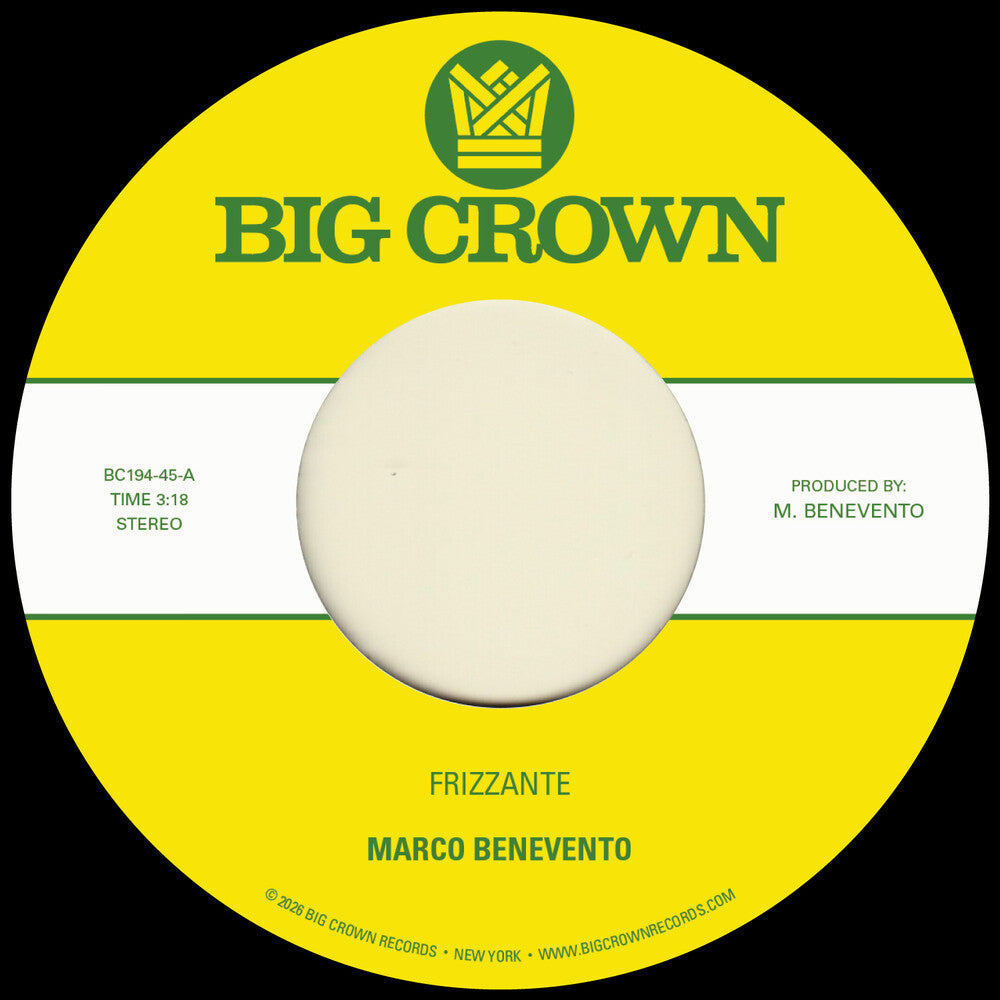 the album cover for Marco Benevento - Frizzante B/W Turandot