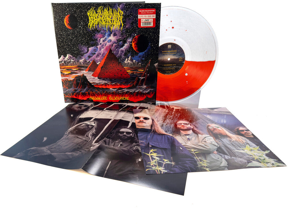 the album cover for Blood Incantation - Absolute Elsewhere