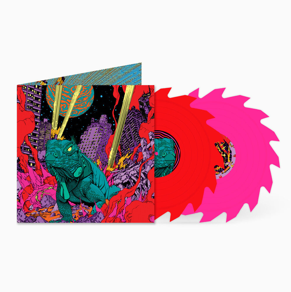the album cover for King Gizzard And The Lizard Wizard - Petrodragonic Apocalypse Live