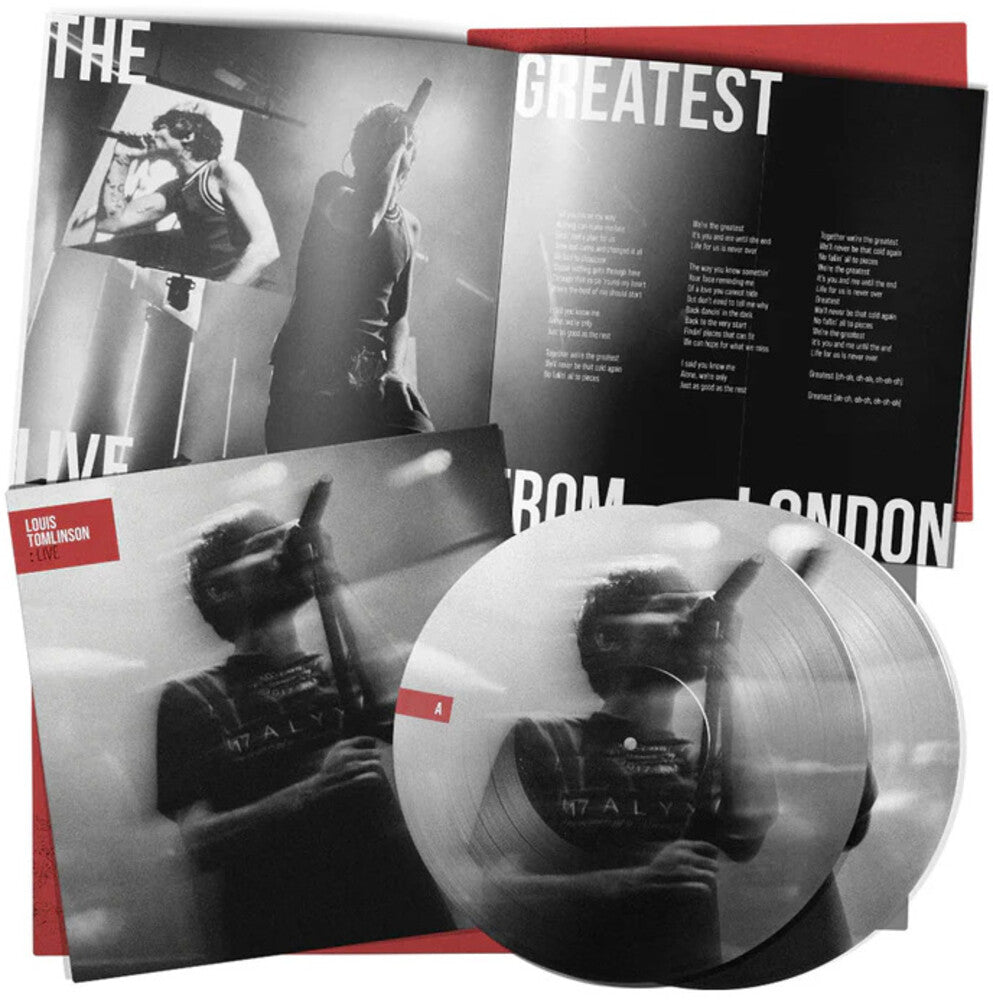 the album cover for Louis Tomlinson - Live (Pict) (Uk)