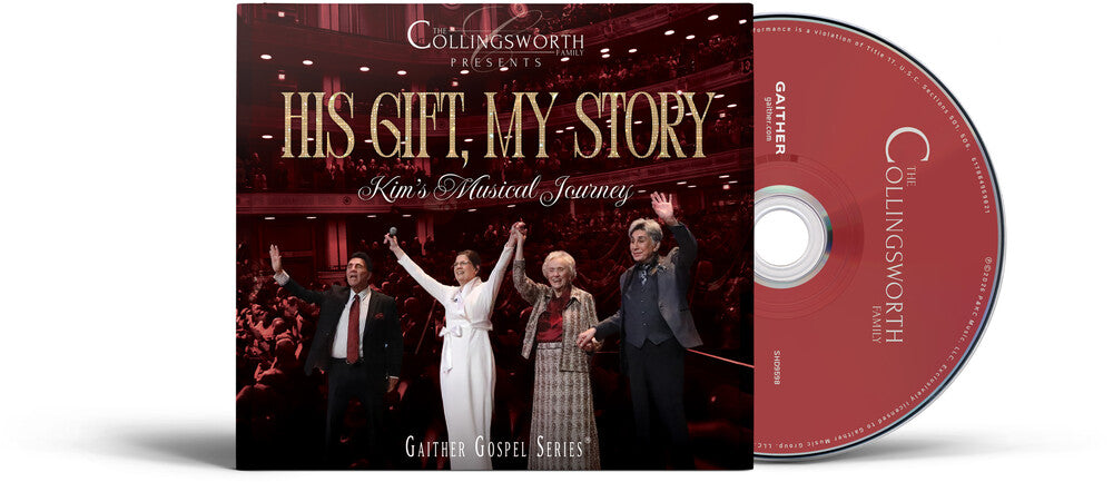 the album cover for Collingsworth Family - His Gift My Story: Kim's Musical Journey