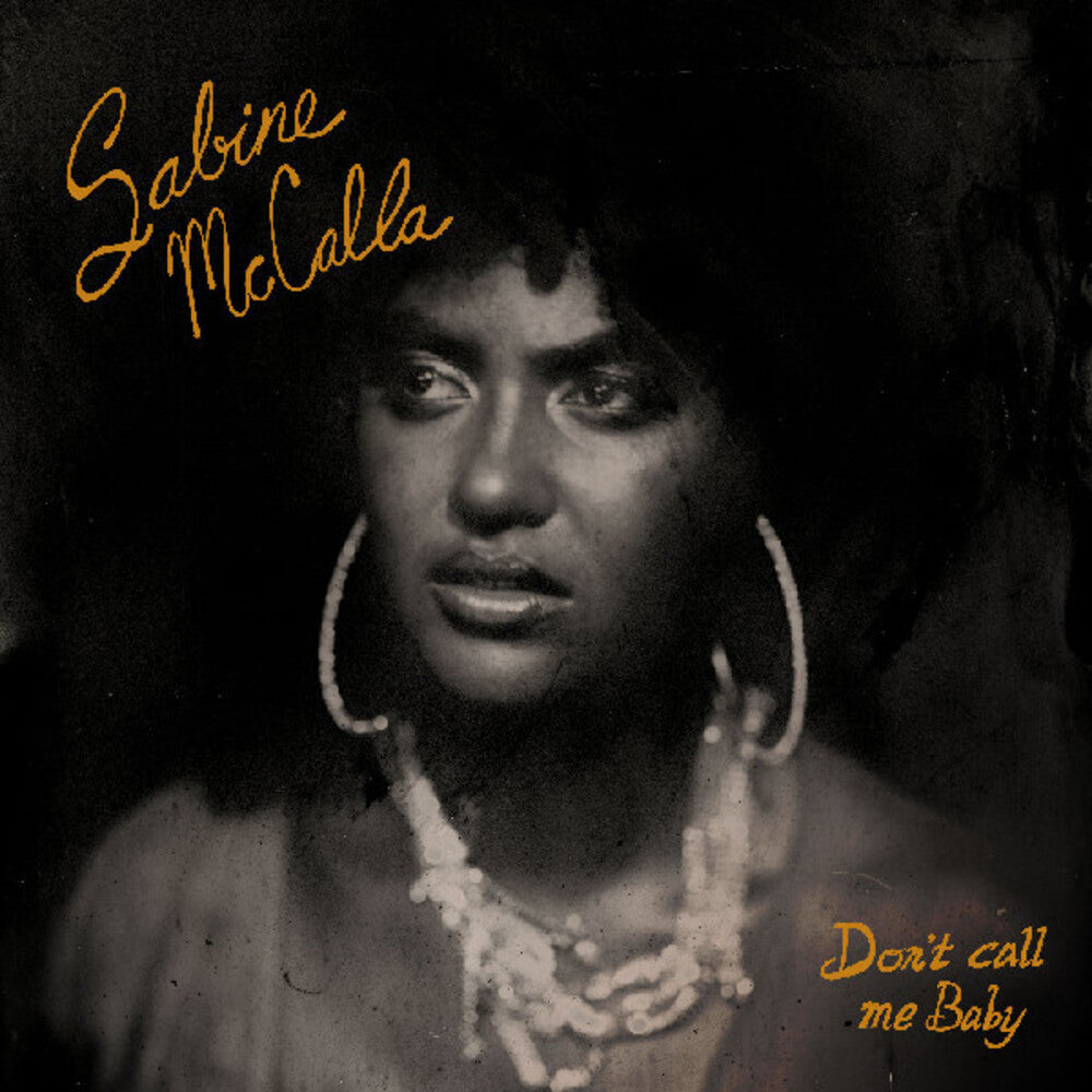 the album cover for Sabine McCalla - Don't Call Me Baby