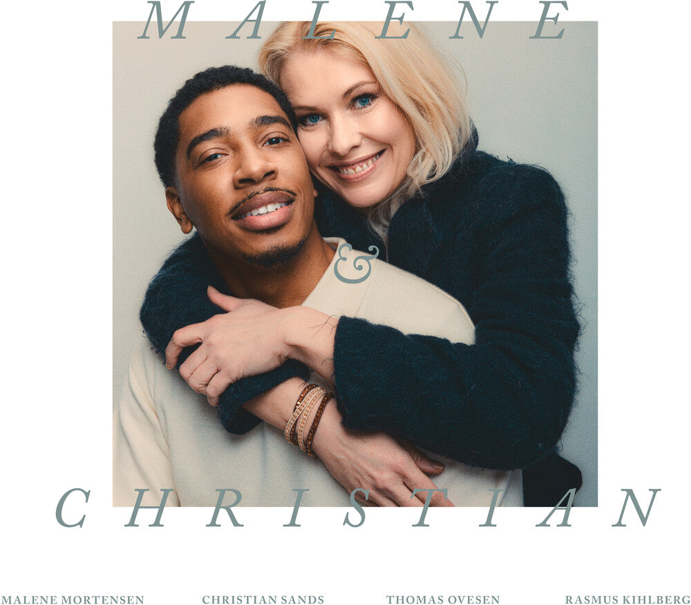 the album cover for Malene Mortensen / Sands,Christian - Malene & Christian