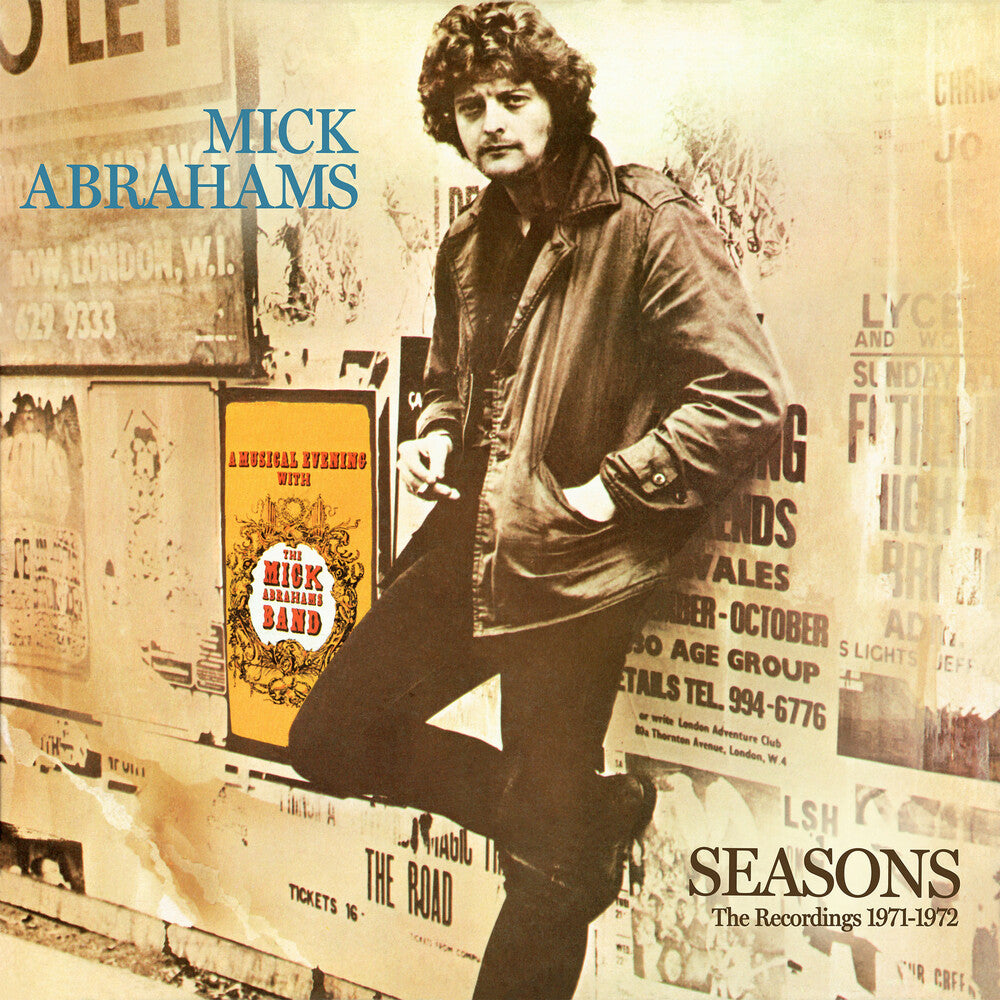the album cover for Mick Abrahams - Seasons: The Recordings 1971-1972 (Uk)