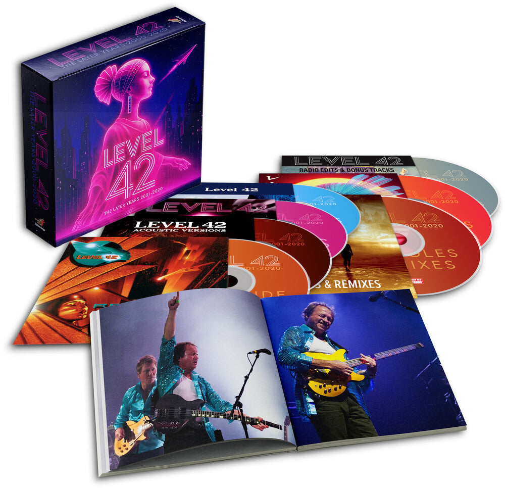 the album cover for Level 42 - Later Years 2001-2020 (Box) (Uk)