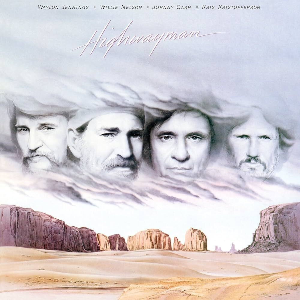 the album cover for Highwaymen - Highwayman
