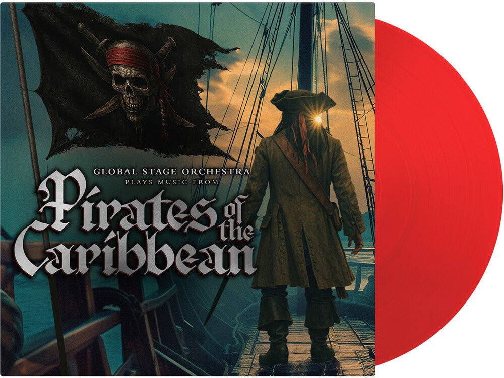 the album cover for Global Stage Orchestra (Cvnl) (Ltd) (Ogv) (Red) - Pirates Of The Caribbean - Transparent Red Vinyl