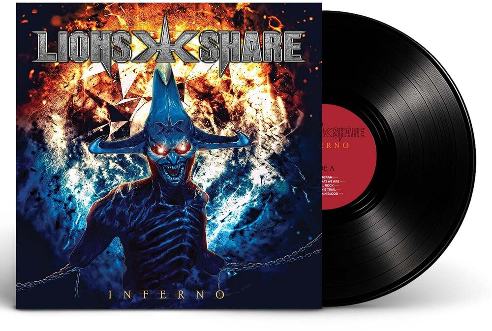 the album cover for Lion's Share - Inferno