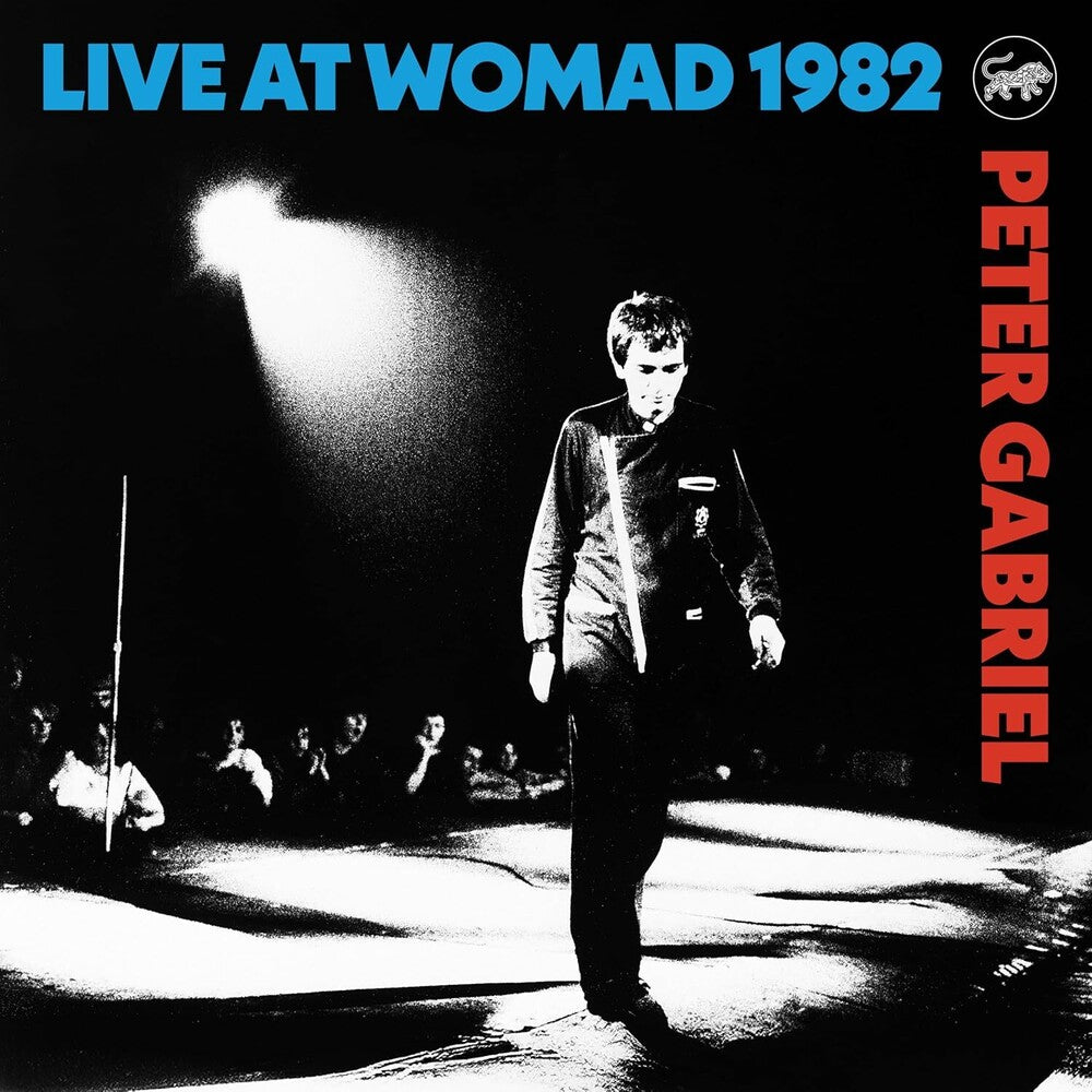 the album cover for Peter Gabriel - Live at WOMAD 1982