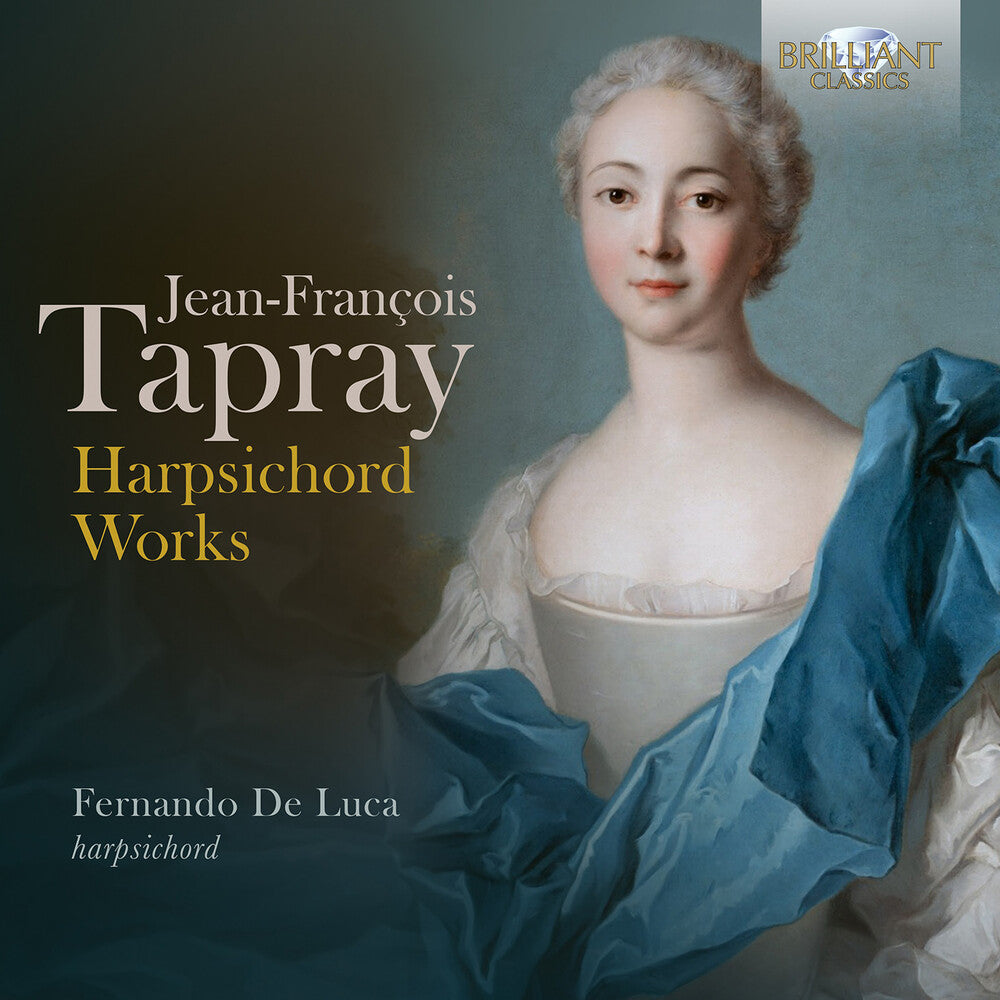 the album cover for De Fernando Luca - Tapray: Harpsichord Works